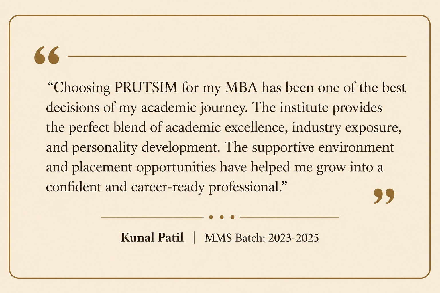 Student Testimonial 2
