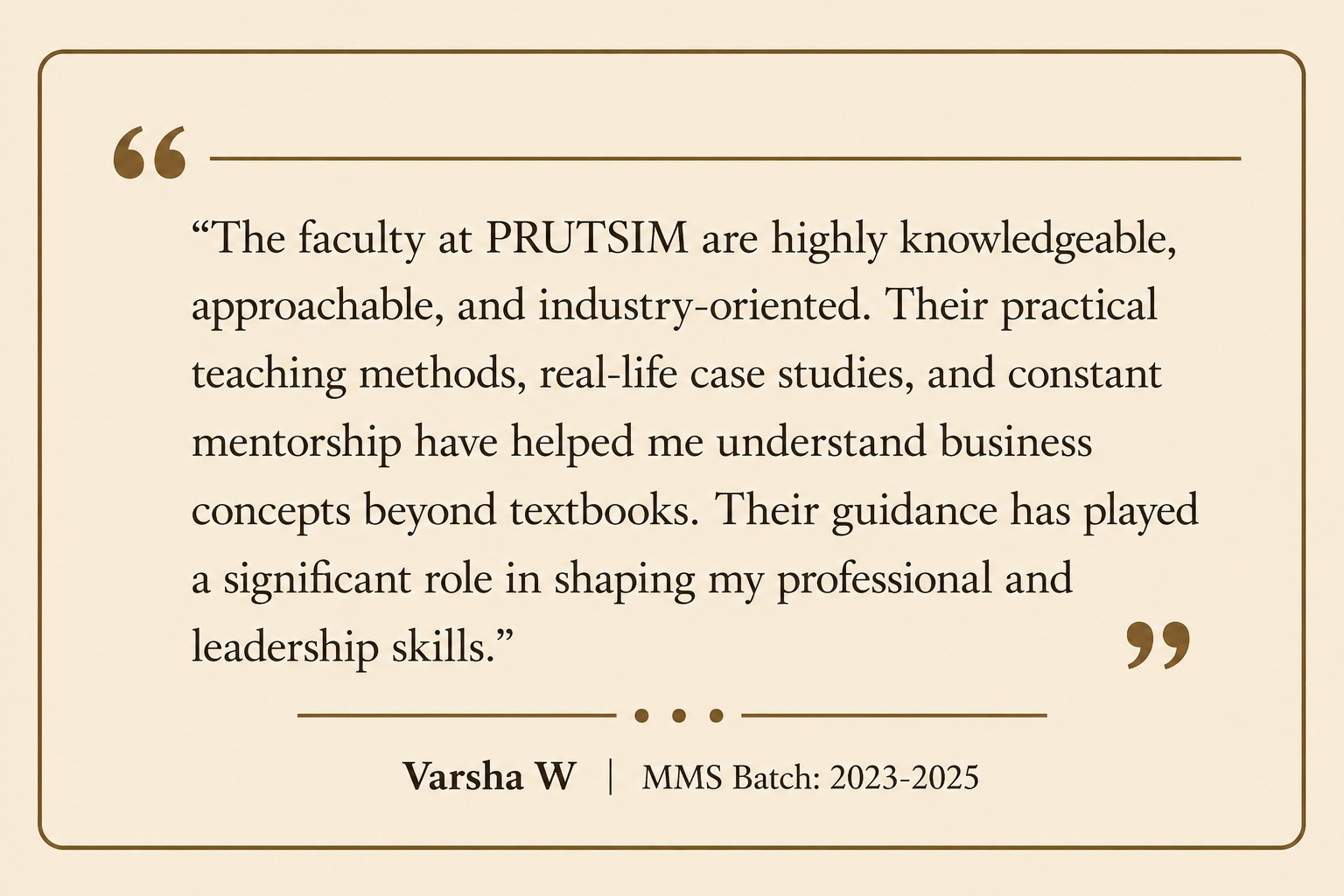 Student Testimonial 3