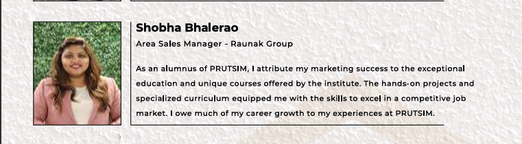 Student Testimonial 3